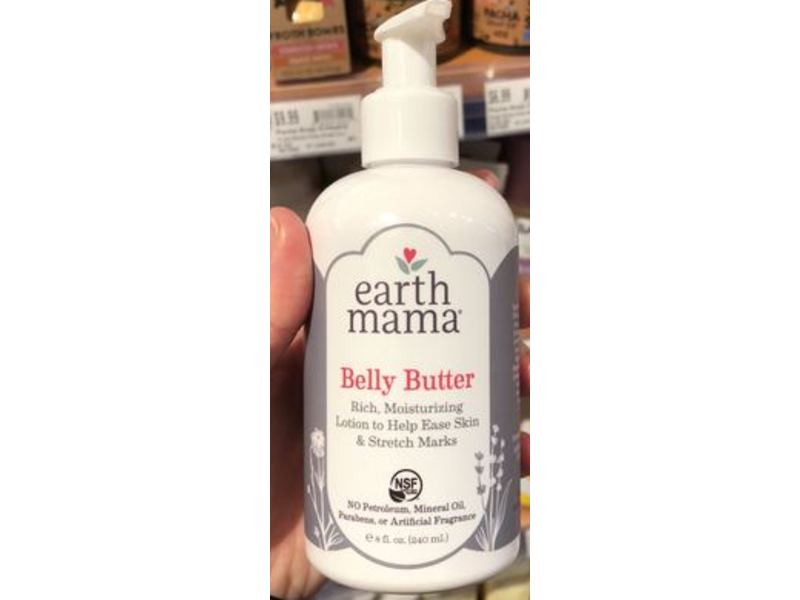 Earth Mama Belly Butter, 8 fl oz/240 mL