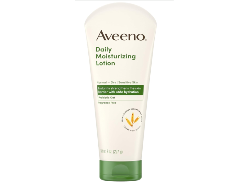Aveeno Daily Moisturizing Body Lotion, Prebiotic Oat, 8 oz/227 g