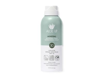 Aloe Up Mineral Sunscreen Spray, SPF 30, 4.5 oz/128 g