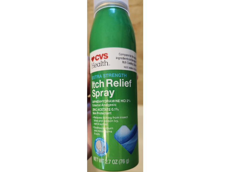 CVS Health Extra Strength Itch Relief Spray, 2.7 oz/76 g