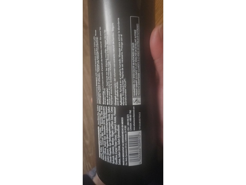 Sebastian Professional Volupt Volume Boosting Shampoo, 33.8 fl oz/1 L