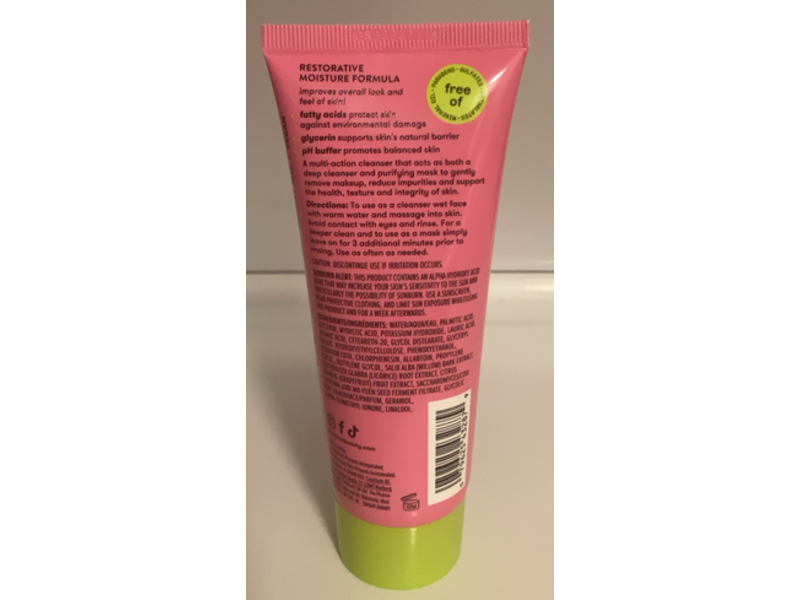 Freeman Cleanser + Mask, 3 fl oz/89 mL