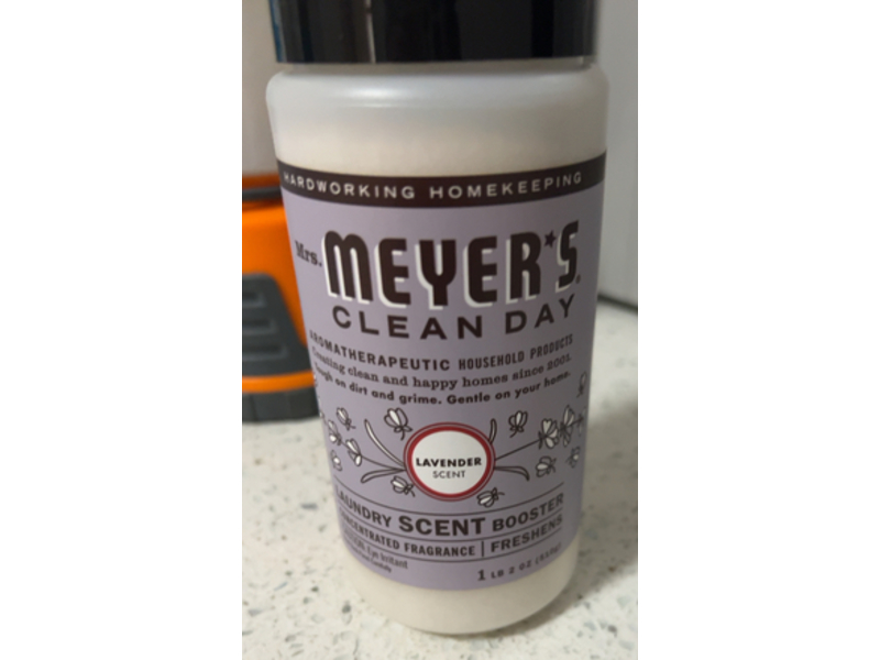 Mrs. Meyer's Clean Day Laundry Scent Booster, Lavender Scent, 2 oz/510 g