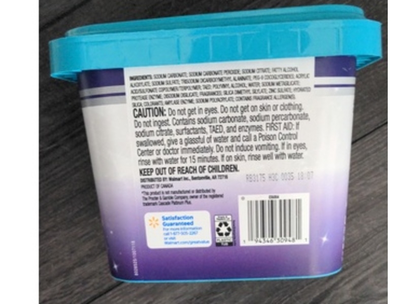 Great Value Premium Plus Dishwasher Pacs, Fresh Scent, 21.3 oz/606 g, 47 Count