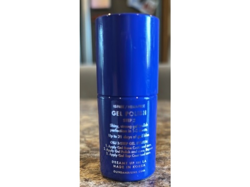 Olive & June Gel Polish, Deep Blue, 15 mL