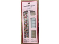 Dashing Diva Gloss UltraShine Gel Nail Strips Kit, Wallflower Frenzy, 32 Count - thumbnail 2