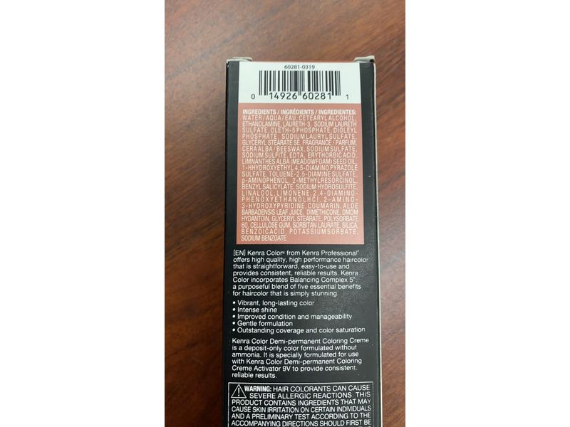 Kenra Professional KenraColor Demi-Permanent, 8RoM Rose Metallic