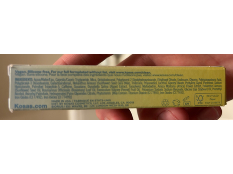 Kosas Revealer Super Creamy + Brightening Concealer, 0.7C, 0.18 oz/5.3 mL