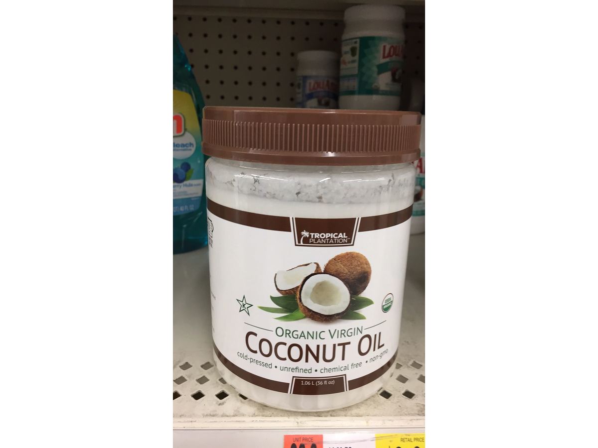 Tropical Plantation Organic Virgin Coconut Oil, 36 fl oz Ingredients
