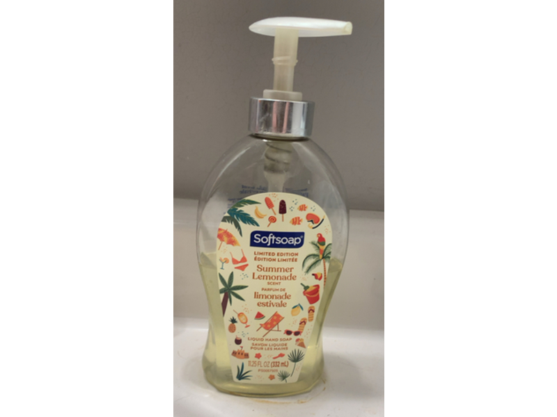 Soft Soap Liquid Hand Soap, Summer Lemonade, 11.25 fl oz/332 mL
