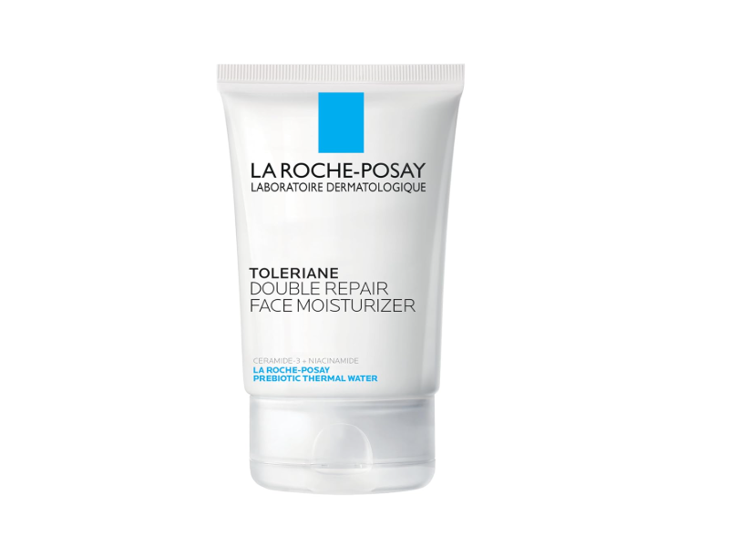 La Roche-Posay Toleriane Double Repair Face Moisturizer, 0.10 fl oz/3 mL, 15 Count