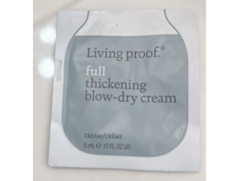 Living Proof. Full Thickening Blow-Dry Cream, 0.17 fl oz/5 mL