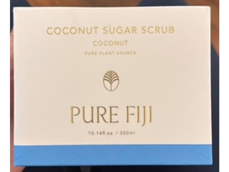 Pure Fiji Coconut Sugar Scrub, 10.14 fl oz/300 mL