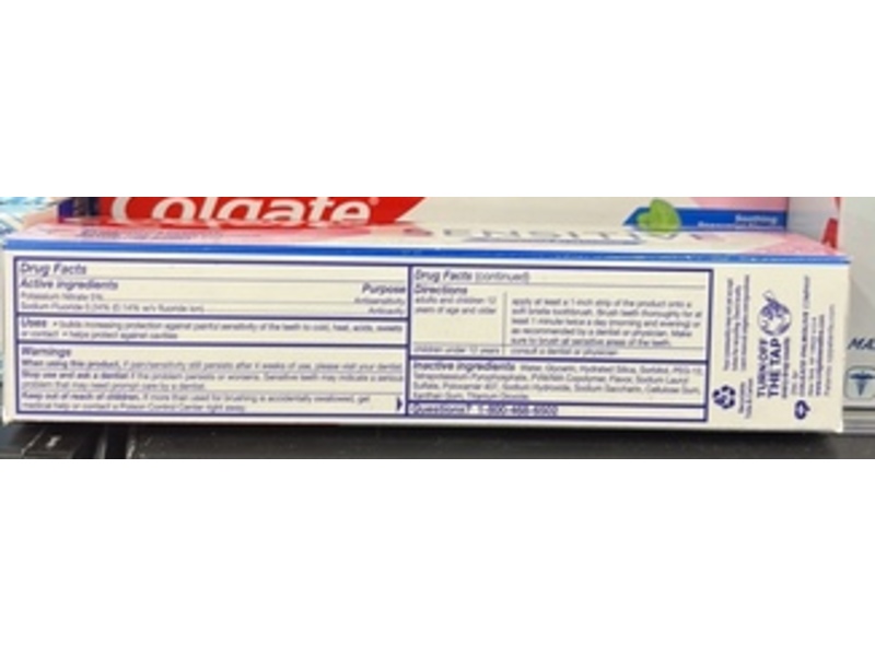 Colgate Sensitive Complete Protection Toothpaste, Soothing Spearmint, 6 oz/170 g, Pack Of 3