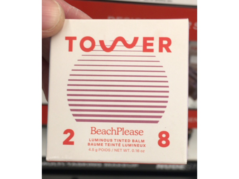 Tower 28 Please Luminous Tinted Balm, Office Hours, 0.16 oz/4.5 g