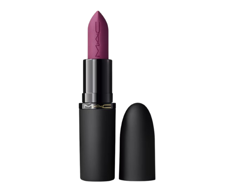 MAC Powder Kiss Hazy Matte Lipstick, On My Mind, 0.12 oz/3.5 g
