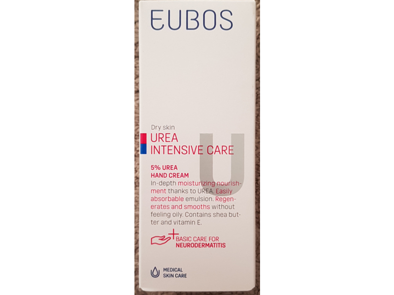 EUBOS 5% Urea Hand Cream Urea Intensive Care, 75 mL