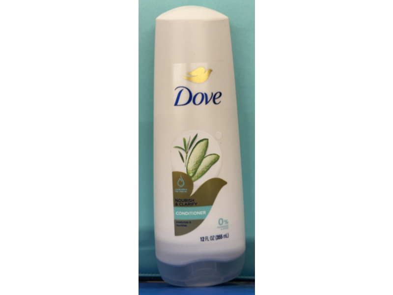 Dove Nourish & Clarify Conditioner, 12 fl oz/355 mL
