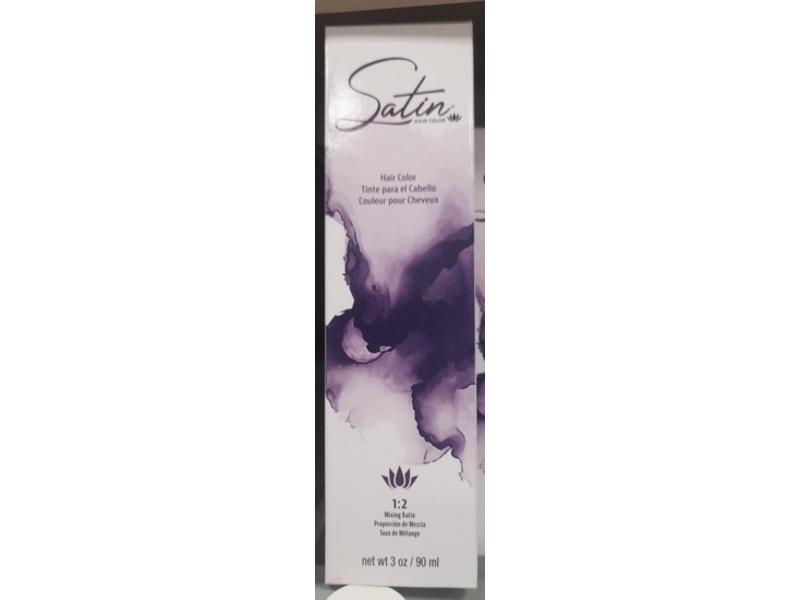 Satin Permanent Hair Color, 1N Black, 3 oz/90 mL