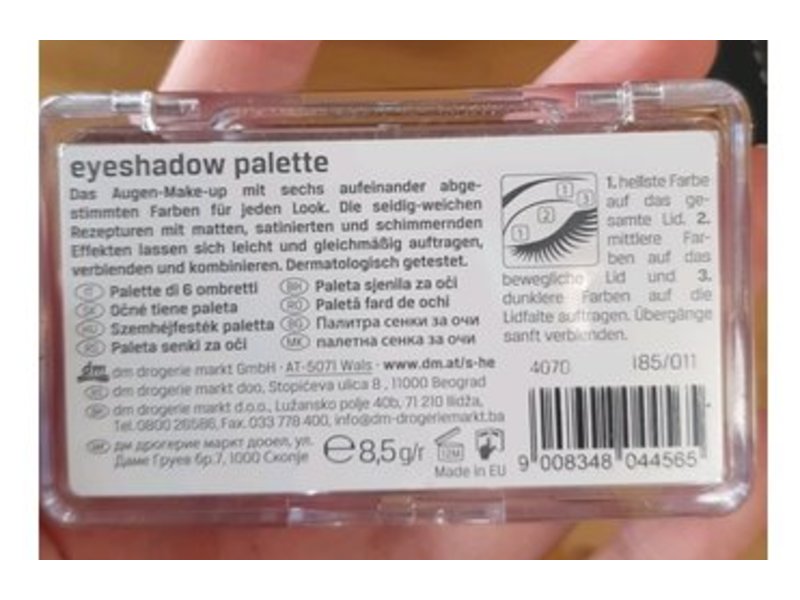 Dm S-he Colour & Style Eyeshadow Palette, 8.5 g
