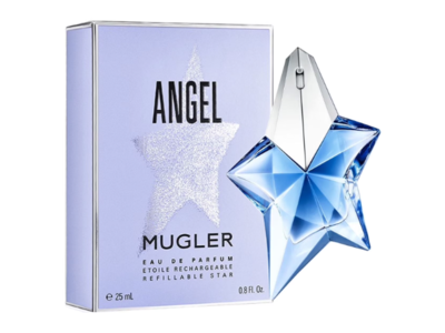 Mugler Eau De Parfum, Angel, 0.8 fl oz/25 mL