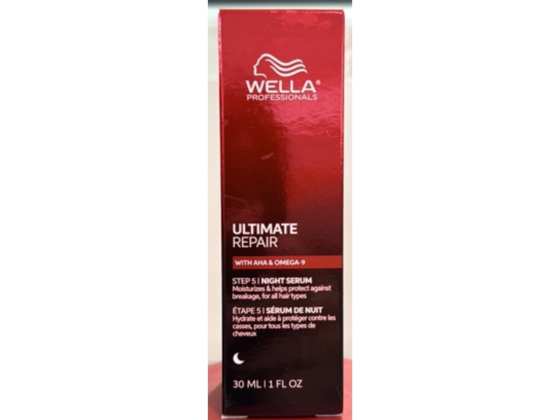 Wella Professionals Ultimate Repair Night Hair Serum, 1 fl oz/30 mL