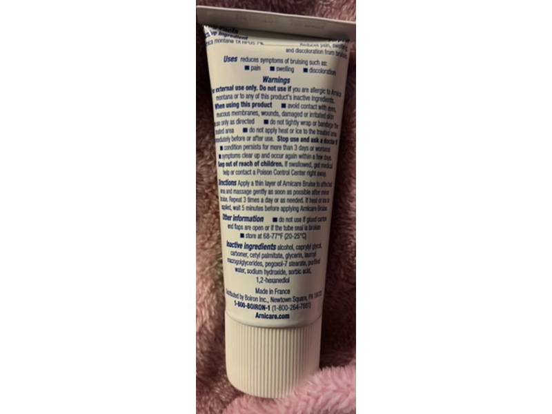 Boiron Arnicare Bruise Cream, 1.4 oz/40 g