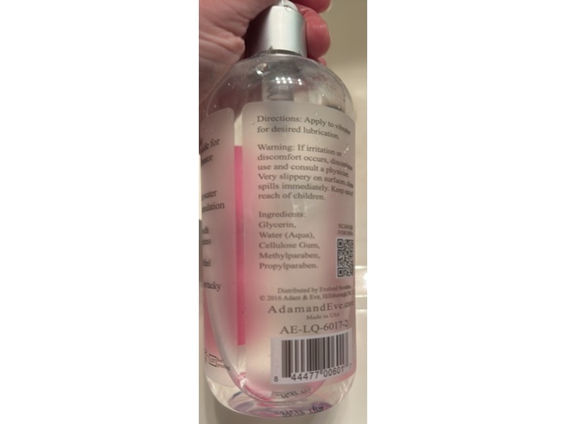 Adam & Eve Vibrator Lube, 16 fl oz/473 mL