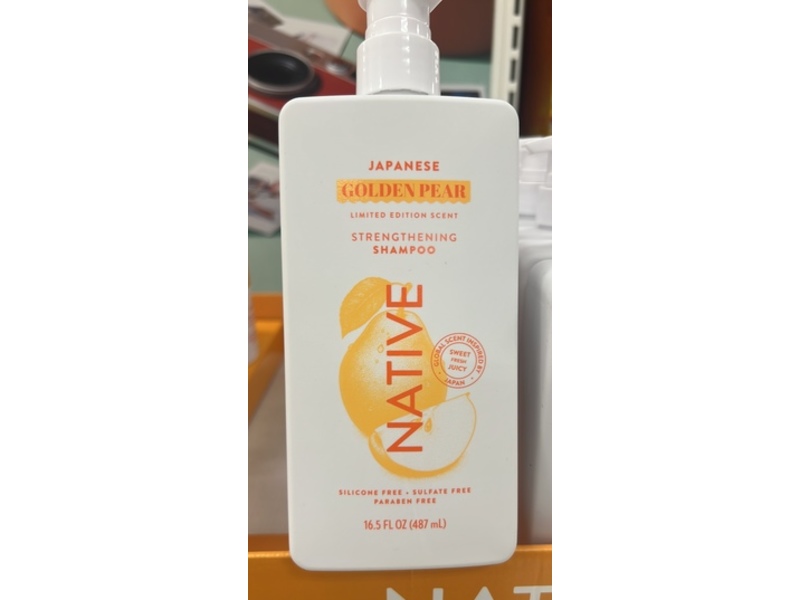 Native Strengthening Shampoo, Japenes Golden Pear, 16.5 fl oz/487 mL