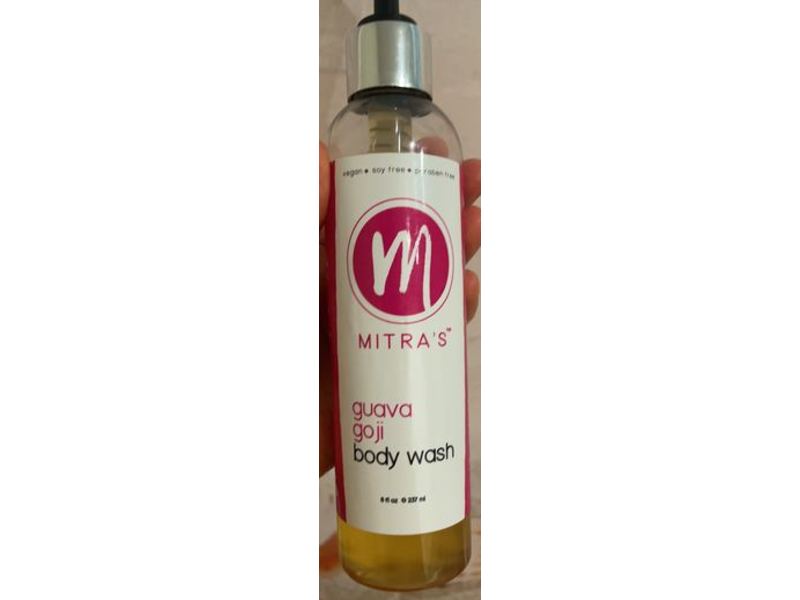 Mitra's Body Wash, Guava Goji, 8 fl oz/237 mL
