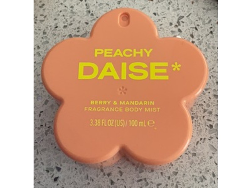 Daise Fragrance Body Mist, Peachy Berry & Mandarin, 3.38 fl oz/100 mL