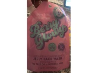 K7 Design Group Berry Glowy Detoxifies & Clarifies Skin Face Wash, Tea Tree Oil + Glycolic Acid, 3.38 fl oz/100 mL - Image 2