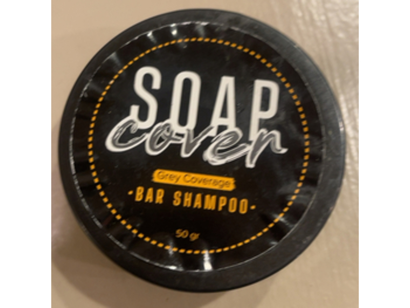 Soap Cover Grey Coverage Bar Shampoo, 50 g