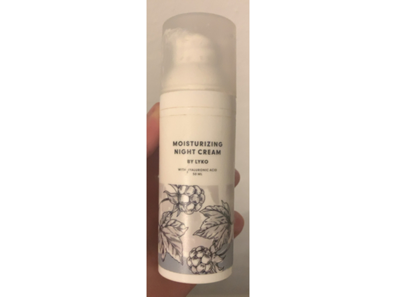 Lyko Moisturizing Night Cream, Hyaluronic Acid, 1.7 fl oz/50 mL