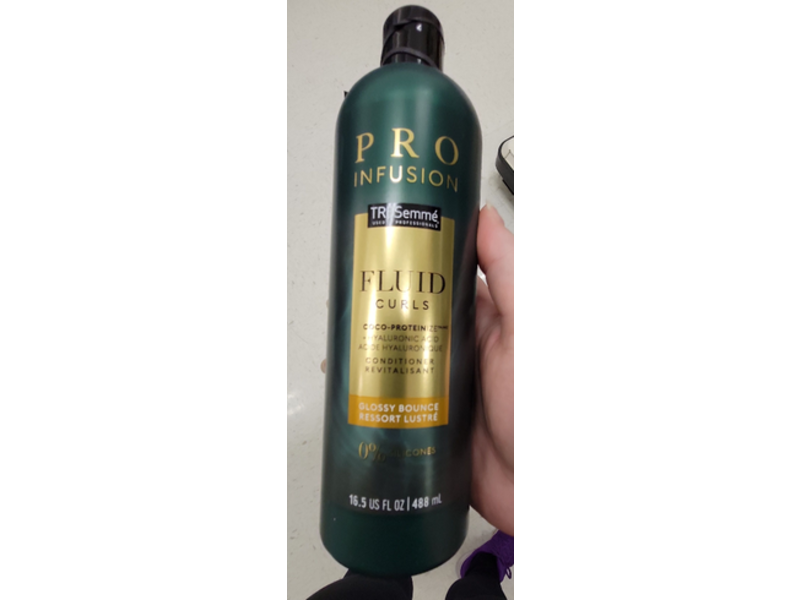 Tresemme Pro Infusion Fluid Curls Conditioner, Coco-Proteinize, 16.5 fl oz/488 mL
