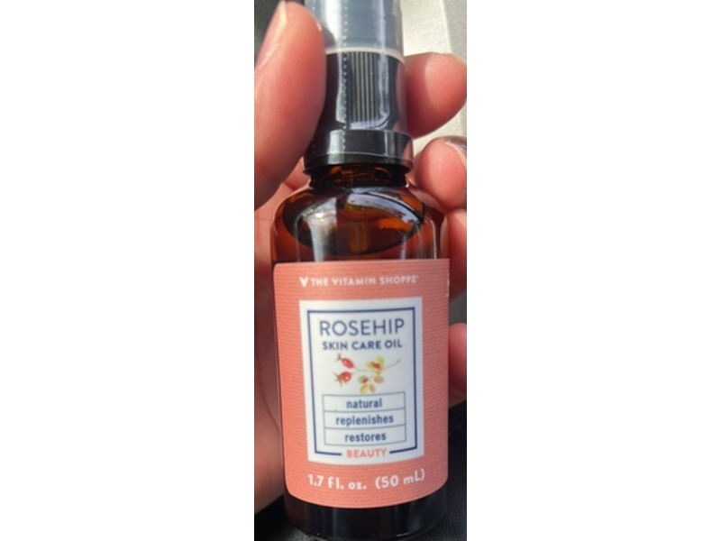 The Vitamin Shoppe Rosehip Skin Care Oil, 1.7 fl oz/50 mL