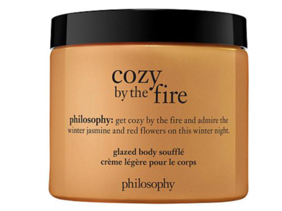 Philosophy Glazed Body Souffle Cream, Cozy by the fire,16 fl oz/480 mL