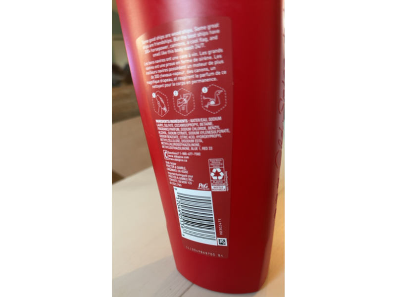 Old Spice Collection Captain Body Wash, Scented, Nettoyant Corps, 24 fl oz/709 mL