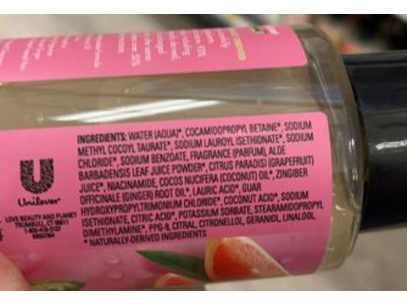 Love Beauty & Planet Shampoo, Aloe Sabila Grapefruit & Vitamin B3, 13.5 fl oz/400 mL