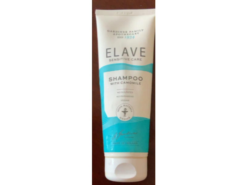 Elave Sensitive Care Shampoo, Camomile, 8.45 fl oz/250 mL