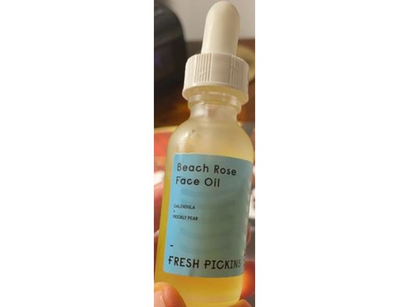 Fresh Pickins Beach Rose Face Oil, 1 fl oz