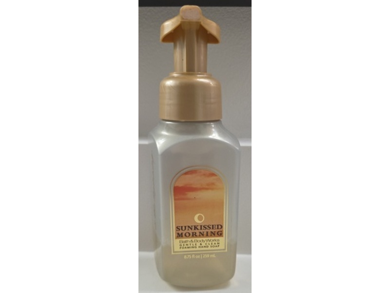 Bath & Body Works Gentle & Clean Foaming Hand Soap, Sunkissed Morning, 8.75 fl oz/259 mL