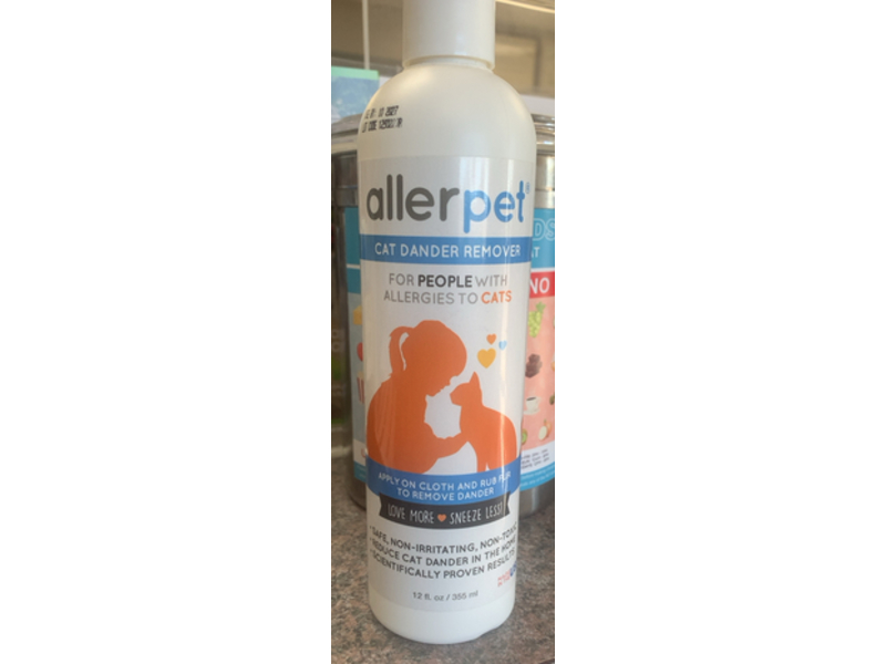 Allerpet Cat Dander Remover, 12 fl oz/355 mL