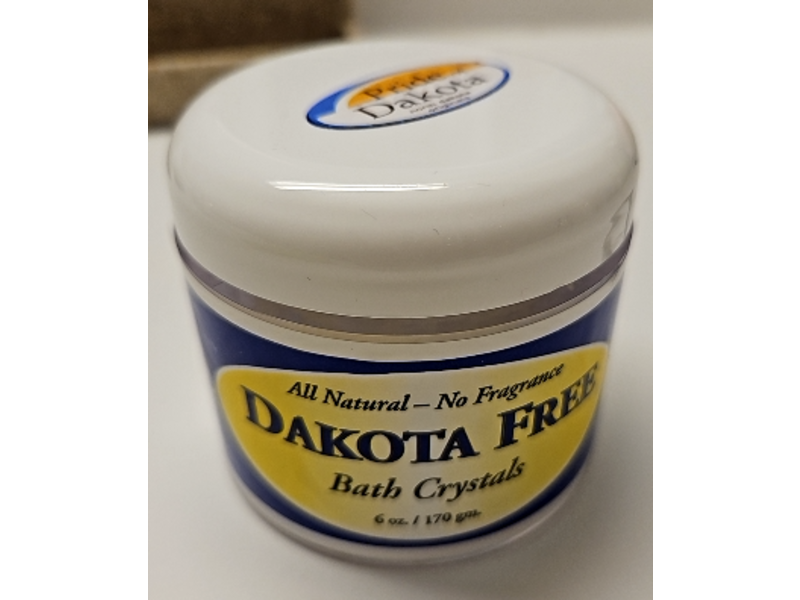 Dakota Free Bath Crystals, 6 oz/170 g