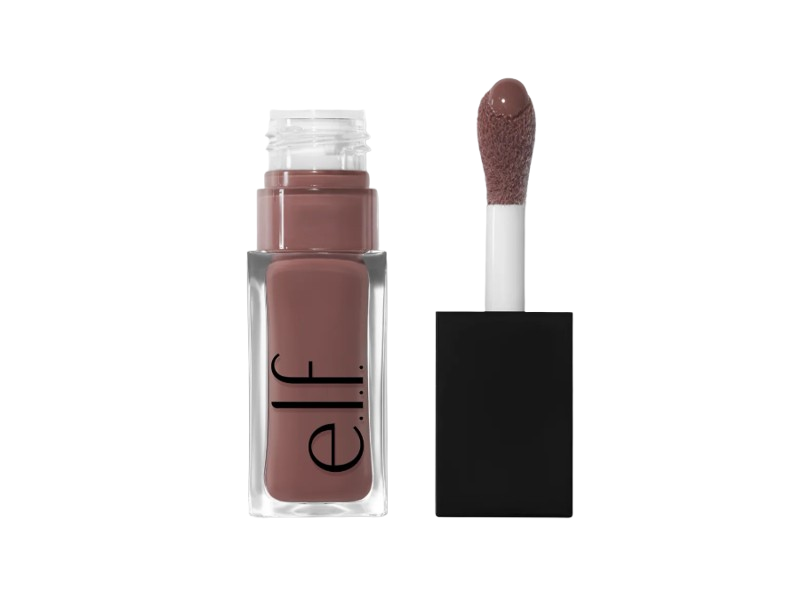 e.l.f. Cosmetics Glow Reviver Lip Oil, Money Mauve, 0.25 fl oz/7.6 mL