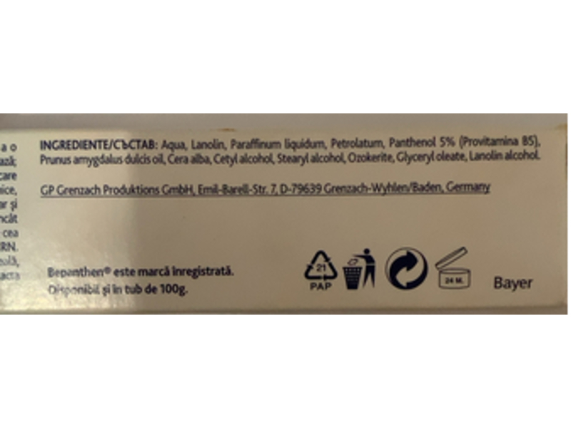 Bepanthen Protective Baby Ointment, 100 g