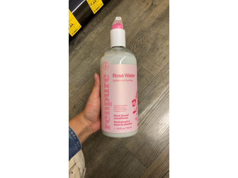 Renpure Radiant Shine Shampoo, Pink Grapefruit Peony, 24 fl oz/710 mL