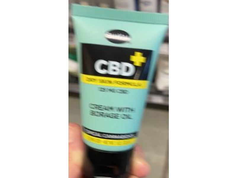 Shikai CBD Cream, Borage Oil, 1 fl oz/ 30 mL