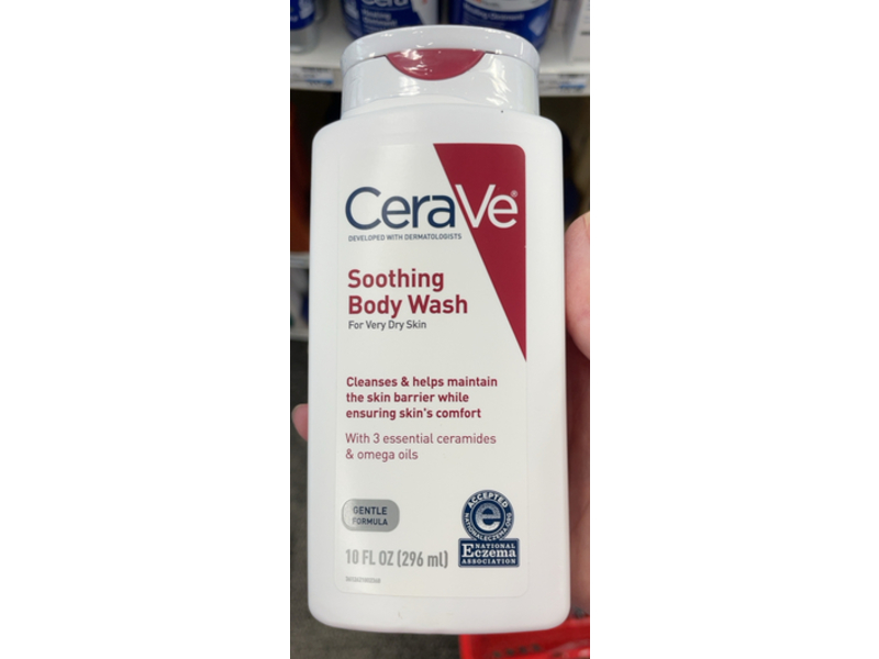 CeraVe Soothing Body Wash, 10 fl oz/ 296 mL