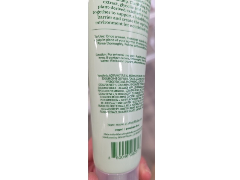 Divi Scalp Reset Shampoo, 5.0 fl oz/150 mL